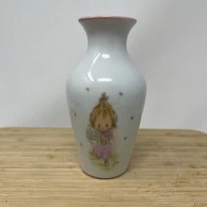 Vintage 1970s Hallmark Betsey Clark 6” Ceramic Vase - Picture 1 of 3