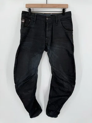 Pantalones de mezclilla G-Star Raw Riley 3D arco sueltos cónicos para hombre 32x32 3301 azul Foto 1 de 4