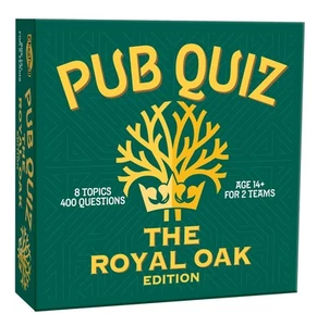 CHEATWELL GAMES The Royal Oak Pub Quiz - 400 Questions - Comes With Answer Pad & - Imagen 1 de 8