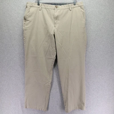Dockers Pants Mens 40x32 Classic Fit Khaki Business Casual Flat Front Beige - Image 1 of 4