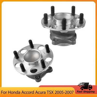 2x Wheel Hub Bearings Rear For 2004-2008 Acura TSX 2005-2007 Honda Accord Hybrid Foto 1 de 4