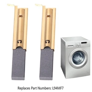 2 Packs Washing Machine Carbon Brushes For Washing Machine L94MF7 Carbon Brushes - Zdjęcie 1 z 7