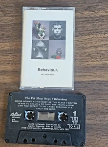 VTG Pet Shop Boys: Behaviour - Cassette Tape - 1990 - Foto 1 di 16