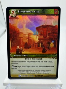 World of Warcraft TCG Foil Promo Gladiators Silvermoon City - Picture 1 of 1