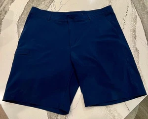Columbia Shorts Mens 40 X 10" Blue Performance Fabric Omni Shield - Picture 1 of 4