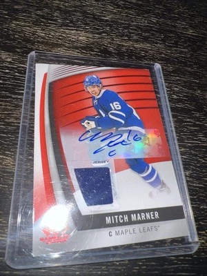 2017-18 SP Game Used Auto Jersey Mitch Marner #74 - Image 1 of 2