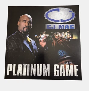 CJ Mac Platinum Game 1999 Promo Flat Poster 12x12 Double Sided Hoo Bangin' - Picture 1 of 4