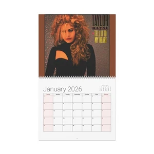 Taylor Dayne 2026 Wall Calendar - Home Decor, Music Fan Gifts, Monthly - Picture 1 of 7