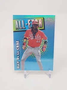 2025 Topps Chrome Elly De La Cruz All-Etch #CAE-4 Reds - Imagen 1 de 2