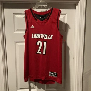Camiseta de baloncesto Adidas UofL Louisville Cardinals #21 adulto S pequeña NCAA - Imagen 1 de 8