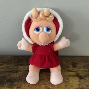 Vintage 1980er Muppets Plüsch Baby Miss Piggy McDonalds Spielzeug Jim Hensen - Bild 1 von 2