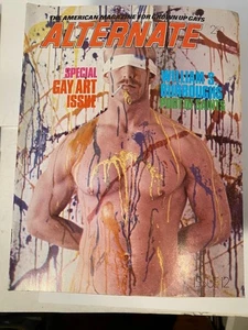 ALTERNATE Magazine 1980 Gay Men's MagazinThe Art Issue William Burroughs - Imagen 1 de 2