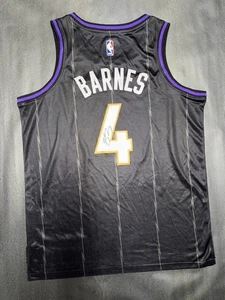 SCOTTIE BARNES signed autographed TORONTO RAPTORS Jersey w/ COA PSA AP29153 - Picture 1 of 11
