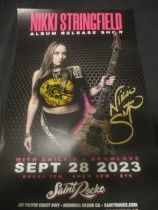 NIKKI STRINGFIELD AUTHENTIC SIGNED/AUTOGRAPHED 11X17 POSTER...THE IRON MAIDENS - Picture 1 of 5