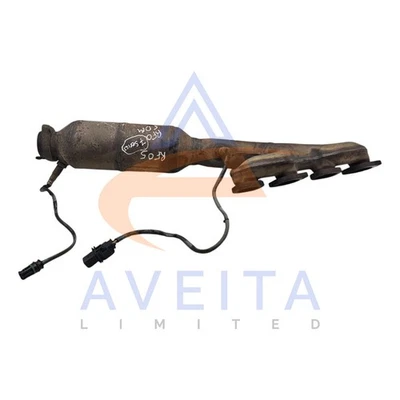 BMW 7-Series 2005 E66 750i 4.8 N62B48B Left Catalytic Converter 7548918 - Image 1 of 4