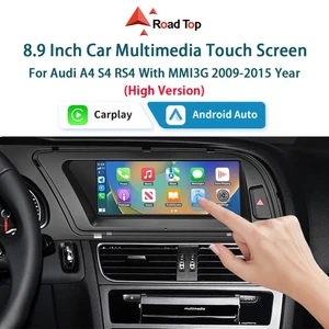 For Audi A4 S4 MMI3G Wireless Carplay Retrofit Kits Autoradio Stereo 2009-2015 - Foto 1 di 9