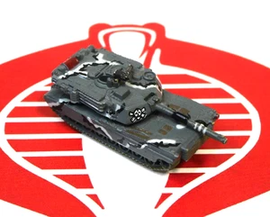 Micro Machines Militare M1A1 Abrams Carro Armato Truppe Terrore Ossa incrociate - Foto 1 di 1