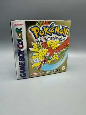 Pokemon Goldene Edition Nintendo Gameboy OVP Modul Anleitung Game Boy - Bild 1 von 4