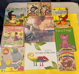 Lot of 10 - Books for Children/ 4+/Preschool/Daycare Picture Books - Picture 1 of 4