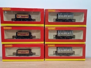 Hornby Cilbert Coke Wagons X3 Weathered OO Gauge + 3 Roadshow Wagons Boxed B27 - Picture 1 of 3