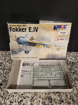 Fokker E.IV German Fighter WW I 1:72 MAC DISTRIBUTION Military Model Kit OPENBOX - Image 1 of 3