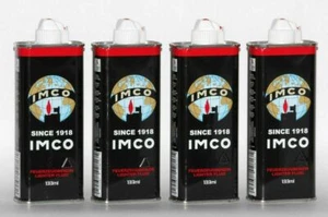 4 Stück IMCO Benzin Das Original 133ml Feuerzeug Benzin auch für Zippo geeignet