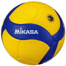 MIKASA V400W Volleyball Competition Ball Size:4 Yellow / Blue With Tracking  NEW