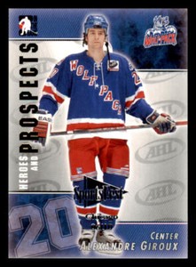 2004-05 ITG Heroes and Prospects Sportsfest #36 Alexandre Giroux /10
