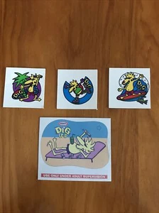 Super Rare RETRO Kraft Foods DIG it’s Stickers And Shrinkable Bag Tag 90s - Picture 1 of 6