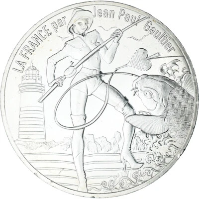 [#1022160] 法国,10 欧元,2017 年,Monnaie de Paris,Jean Paul Gaultier,MS,Sil, — 第 1/2 张图片