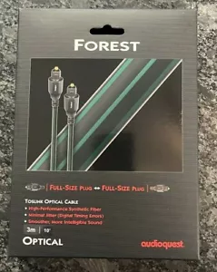 AudioQuest Forest Toslink Optical Cable 3 meter 10' USED - Picture 1 of 5