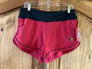 Women's Colosseum Red Cardinal Athletic Running Gym Shorts Size L - NWT - Picture 1 of 10