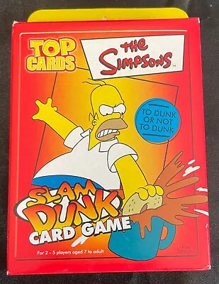 The Simpsons - Slam Dunk Card Game - Sealed New - 2001 - Image 1 of 2