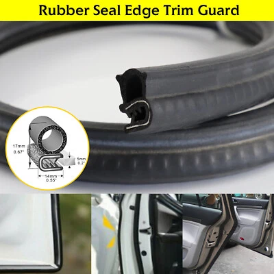 18ft Pinchweld Sealing Edge Trim, Car Door Protector, Replace&Decorate For Cars Foto 1 de 4