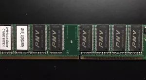PNY 1 GB DIMM DDR 400 1Gx16 Memory - Picture 1 of 1