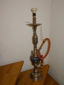 Schöne alte Wasserpfeife Shisha 92 cm hoch - Bild 1 von 1