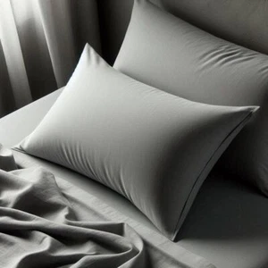 Restposten Kissenbezüge Großeinkauf Großhandelsauflösung Kissenbezüge Grau - Bild 1 von 3