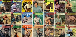 Paquete de cómics Cheyenne 1957-1961 - 22 libros electrónicos en CD - Imagen 1 de 3