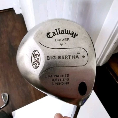 Callaway Biggest Big Bertha 9° Driver Ultra Light Regular Flex Graphite Golf  - Image 1 of 4