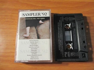 WINDHAM HILL RECORDS SAMPLER '92 VARIOUS ARTISTS JAZZ CASSETTE - Picture 1 of 2
