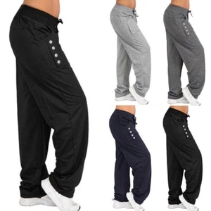 Women Ladies Joggers Tracksuit Trousers Bottoms Casual Jogger Jogging Pants. new - Picture 1 of 13