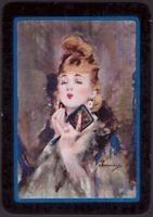Single Vintage Playing Card Artist Barribal "Glamour Girl" Listed as BA-9-4 A 