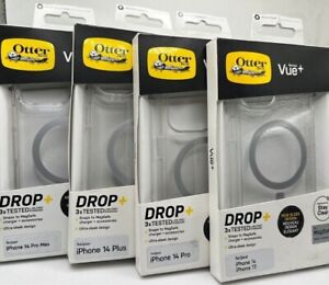 OtterBox Vue+ Series Case iPhone 14 Pro 14 Plus 14 Pro Max MagSafe Glitter Clear