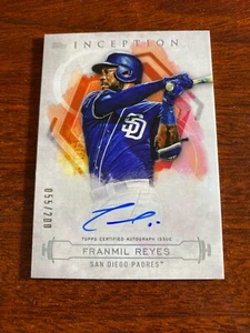2019 Topps Inception Rookie/Emerging Stars Autographs #RESFR Franmil Reyes/200 - Picture 1 of 2