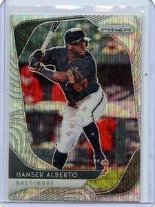  2020 Panini Prizm Prizms White Wave #110 Hanser Alberto 16/60