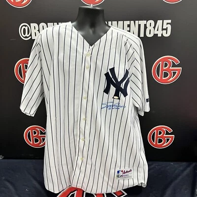 Camiseta deportiva autografiada firmada por Scott Brosius New York Yankees 98 WS MVP  Foto 1 de 4