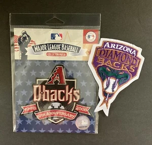 Arizona Diamondbacks 10th Anniversary Patch + Diamondbacks Sleeve Patch - Combo - Bild 1 von 1