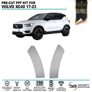 Rear Wheel Arch PPF Stone Chip Paint Protection Film PPF Kit For Volvo XC40 17+ - Picture 1 of 4