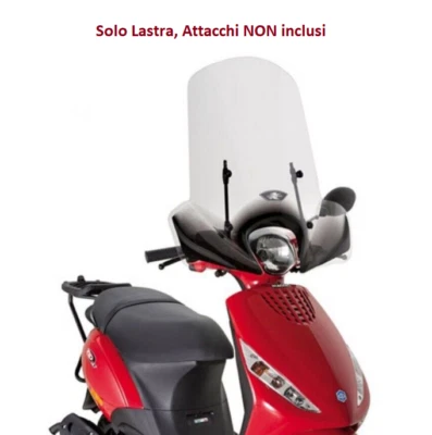 KAPPA Parabrezza senza Attacchi 52 X 66,6 Per Piaggio Zip 50 4T 2013-23 - Immagine 1 di 3