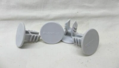 CLOSETMAID SUPERLIDE TAPAS DE EXTREMO DE VARILLA CERRADA BLANCO - JUEGO DE 4 Foto 1 de 2